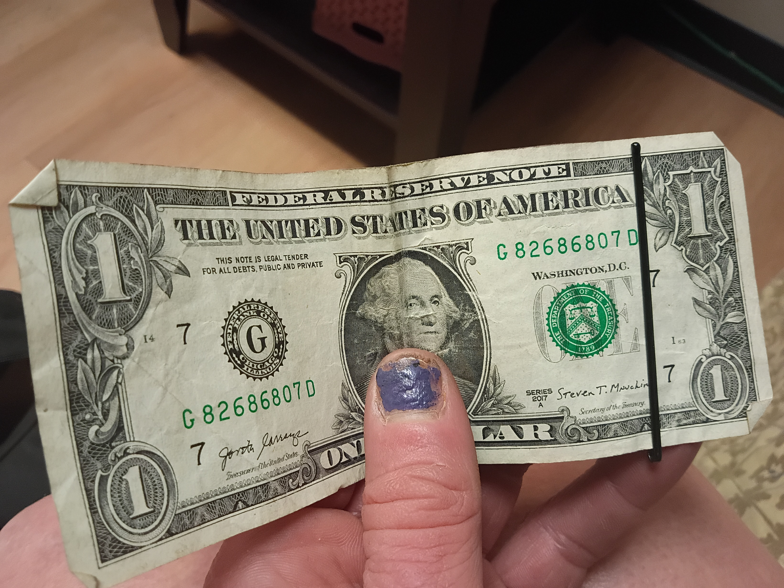 Wage earner — the dollar that binds us